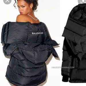 Balenciaga puffer coat